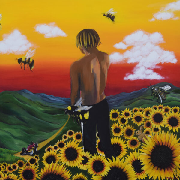 Zola X Flower boy (original painting)